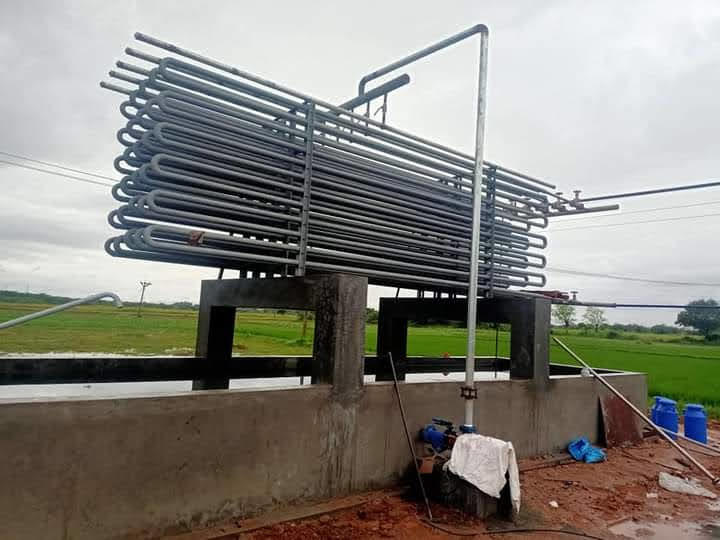 Ammonia Refrigeration Plant - 20tr Cooling Capacity, Mild Steel Nozzle Material, Water Chilling Type, New Colt Compressor, 420v Voltage, 3hp Water Pump Motor