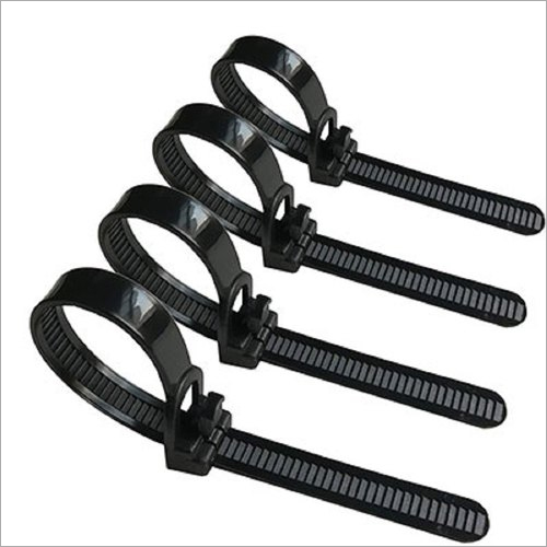 Face Mask 3 Mm Black Nylon Cable Ties