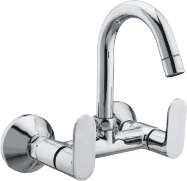 Brass Wall Mixer Telephonic Opal