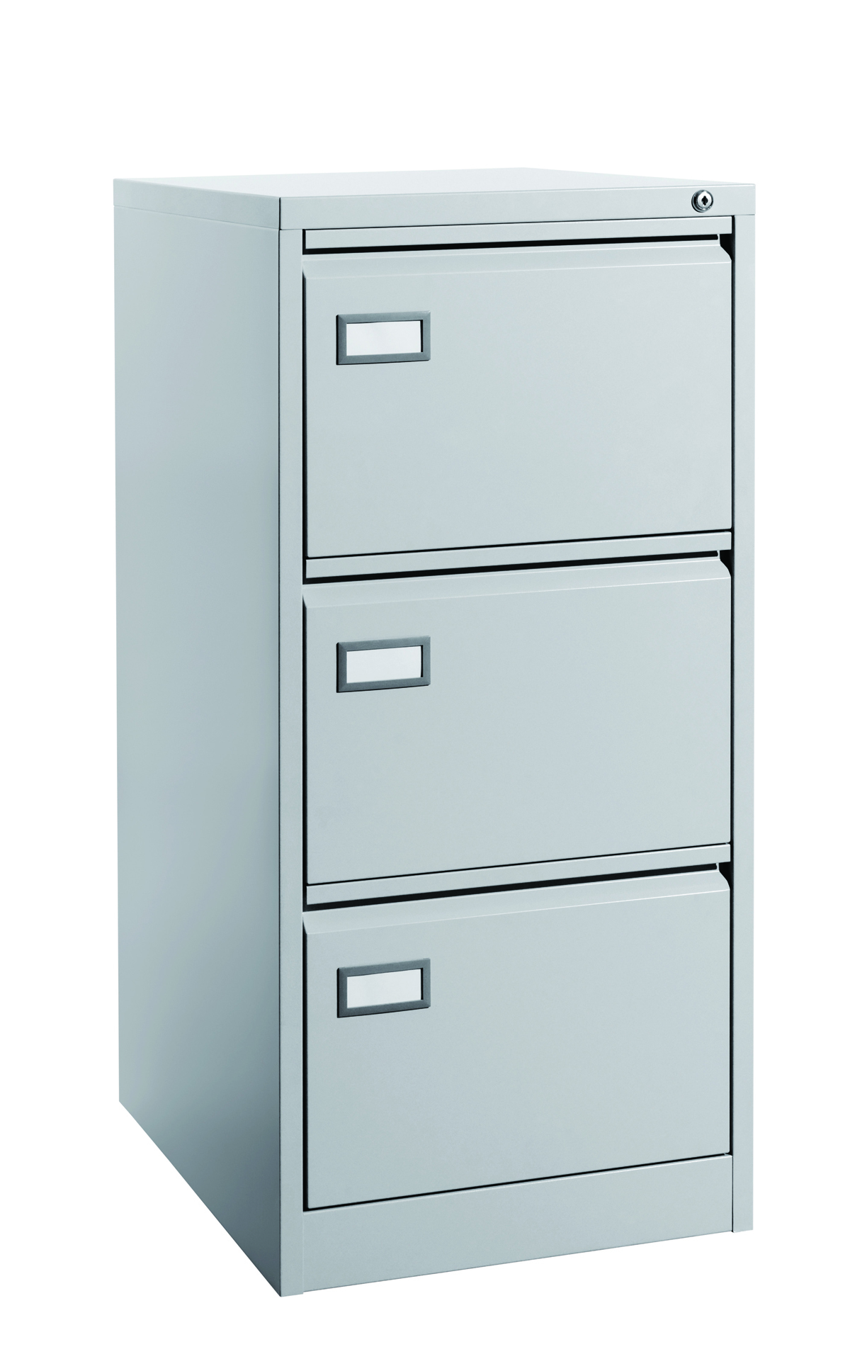 Grey Vertical Filing Cabinet