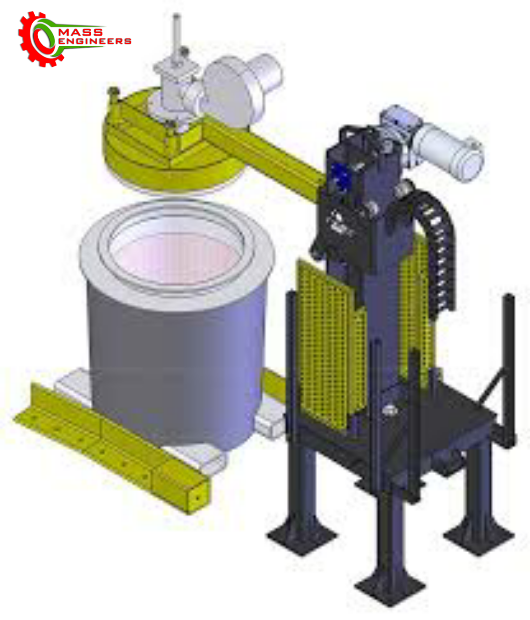 Ladle Preheating System Application: Melting