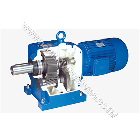 Unicase Helical Foot Geared Motors - Iron Material, >95% Efficiency, 10 - 26,000 Nm Torque Range | Compact Design, Inbuilt Flange, Smooth Operation