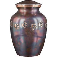 पॉलिशिंग मेटल पेट कलश