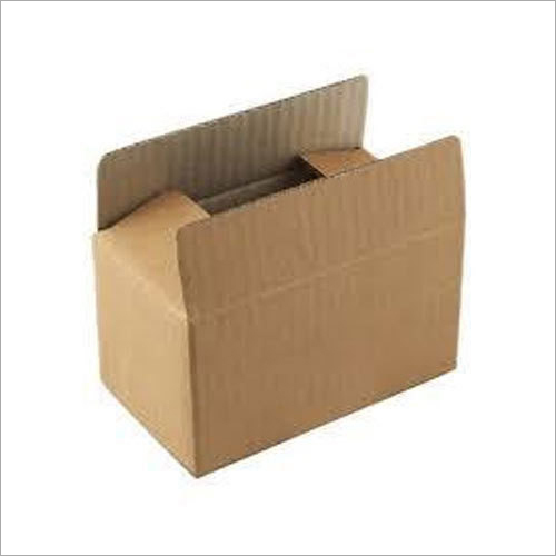 Plain Duplex Box - Cardboard, Customized Size, Brown Color | Suitable for Crockery, Toys, Stationery, and More, Durable with Tough Edges
