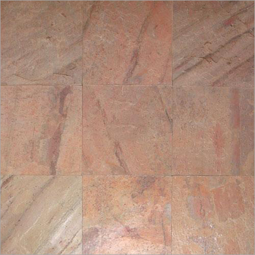 Indian Copper Quartzite Slate Stone Tiles - Size: 30X30