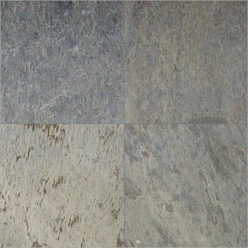 Silver Shine Quartzite Indian Slate Stone Tiles - Size: 30X30