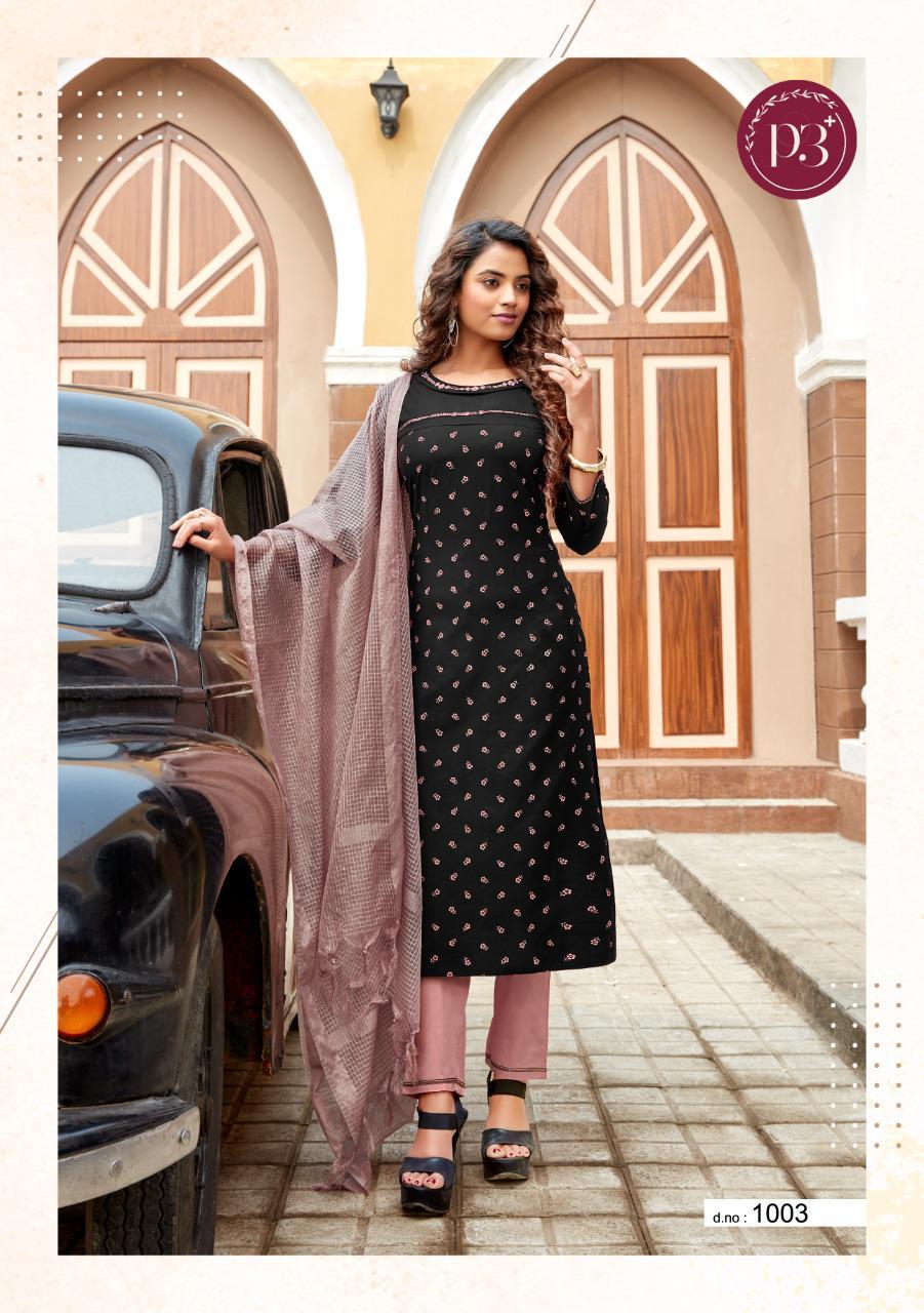 Dry Cleaning Nargis Pure Viscose Muslin Kurtis With Bottom Dupatta