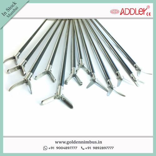 Addler Laparoscopic Instruments Endoscopic 5Mm Grasper With Handle Dimension(L*W*H): 5 X 5 X 10 Inch (In)