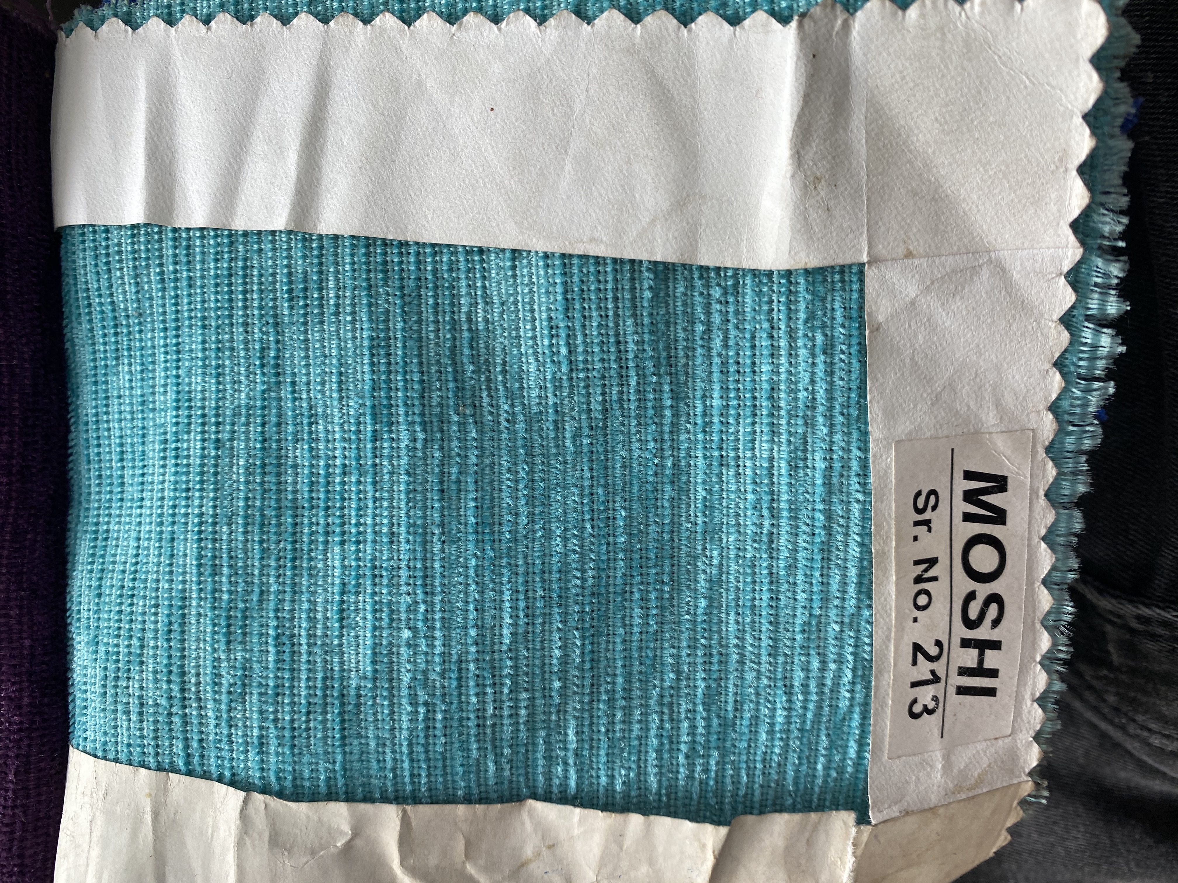 Moshi Fabric - Chenille Sofa Fabric, 54 Inch Width, 350g Density | 14 Color Options, Large Size, Plain Pattern, Dyed Texture, 110 Yarn Count