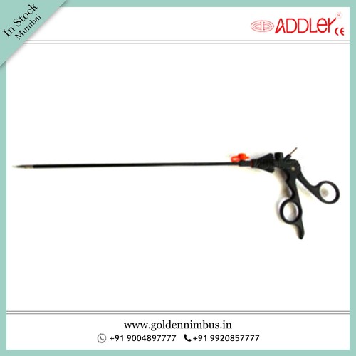 Addler Laparoscopic Grasper - Steel, 5x5x10 inches | Waterproof, Sterilized, Reusable for Laparoscopic Surgery
