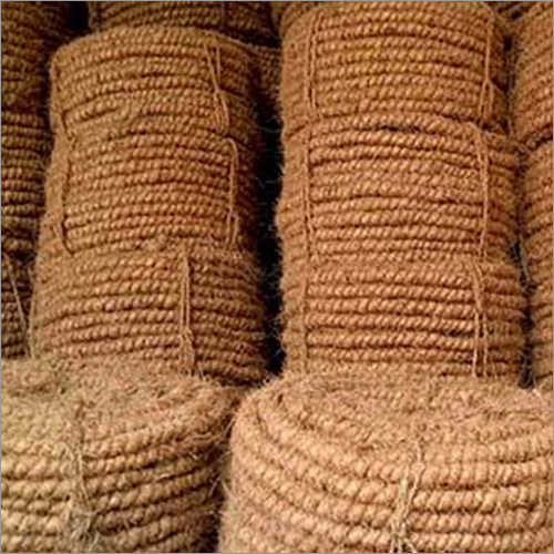 Brown Curled Coir Rope