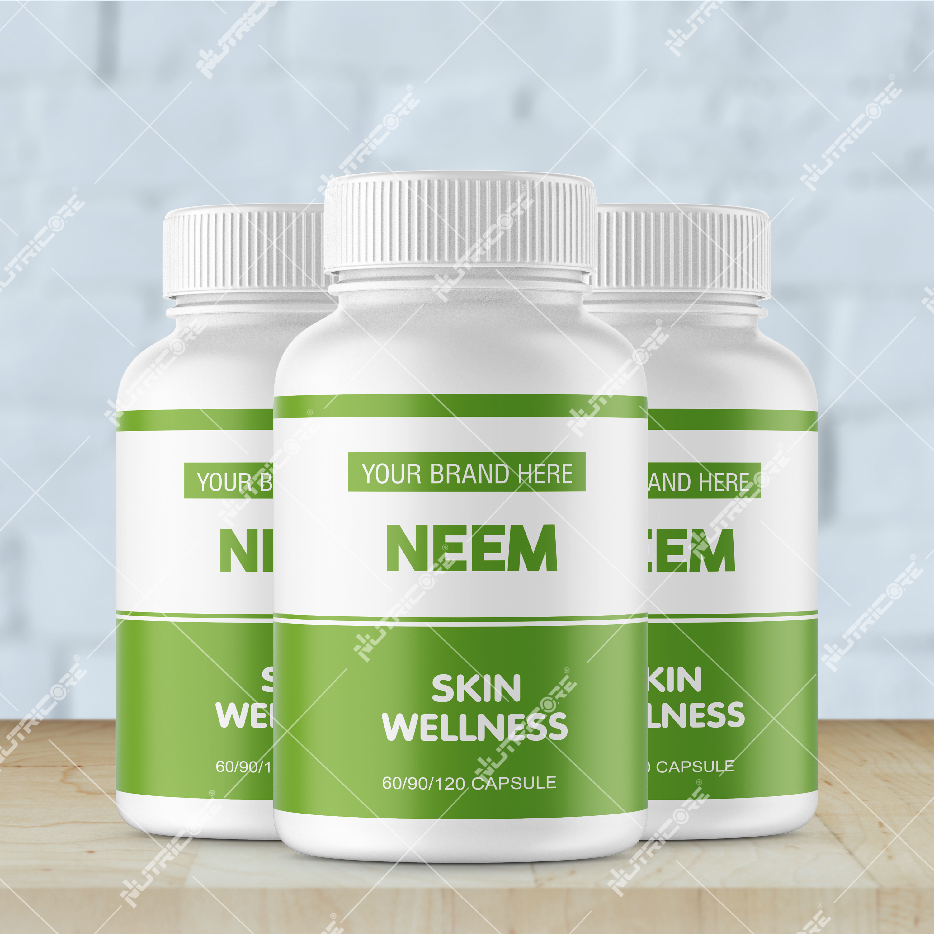 Neem Capsule - Herbal Supplement | Supports Immune Health, Promotes Skin Clarity, Natural Antioxidant Properties