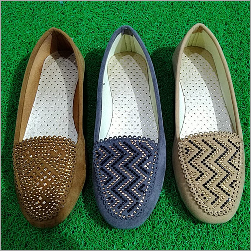 Available In Different Color Siroski Ladies Loafer