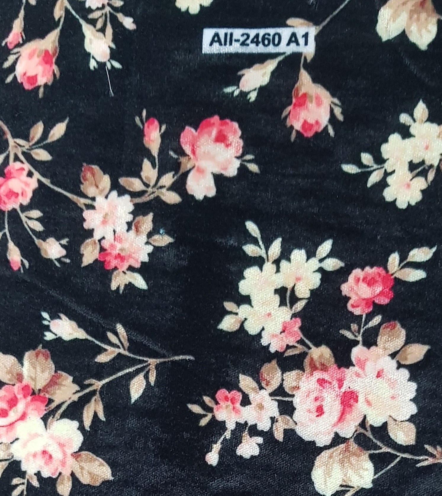 Velvet Fabric Dyed