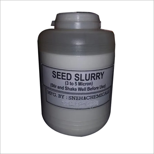 Seed Slurry - 25 Kg Powder, White Color | Industrial Application, Shelf Life 1 Year, Room Temperature Storage