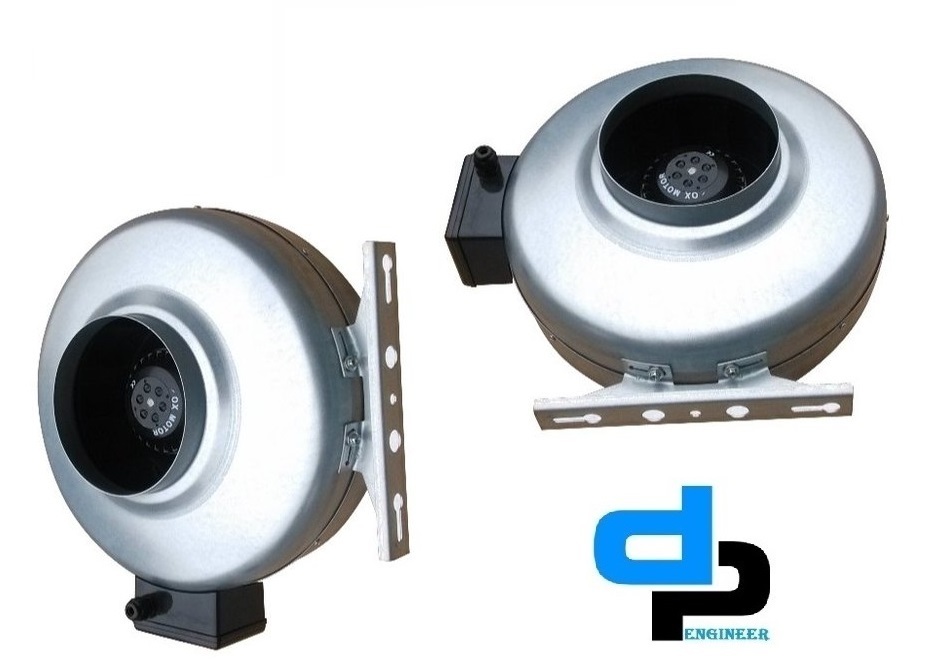 Caryaire Circular Inline Fan Application: Soil Remediation