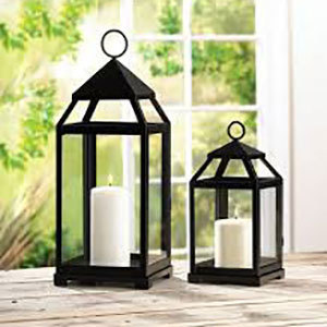 Black Indoor Lanterns