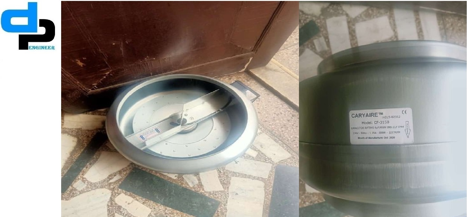 Caryaire Cf-125b Circular Inline Fan Application: Filling