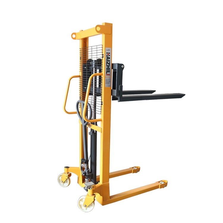 Yellow;black Ms 2000kg Manual Hand Stacker Forklift