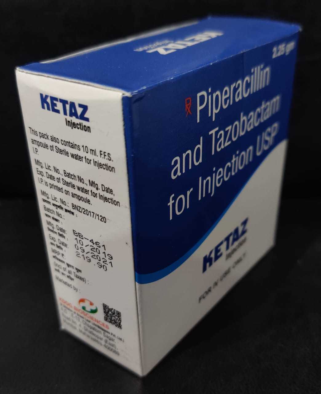 Piperacillin And Tazobactam For Injection Usp Ingredients: Cefpodoxime Proxetil 200 Mg Tab