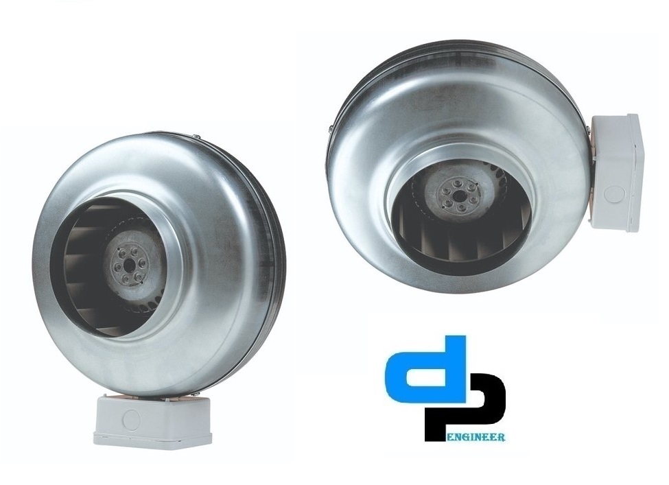 Caryaire Cf-315b Circular Inline Fan