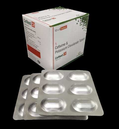 Cefixime And Potassium Clavulanate Tablets Ingredients: Cefpodoxime Proxetil 200 Mg Tab