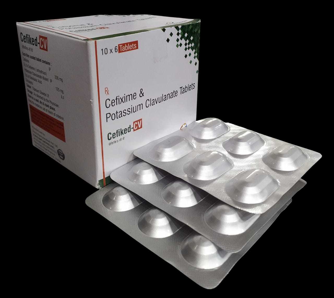 Cefixime And Potassium Clavulanate Tablets Ingredients: Cefpodoxime Proxetil 200 Mg Tab