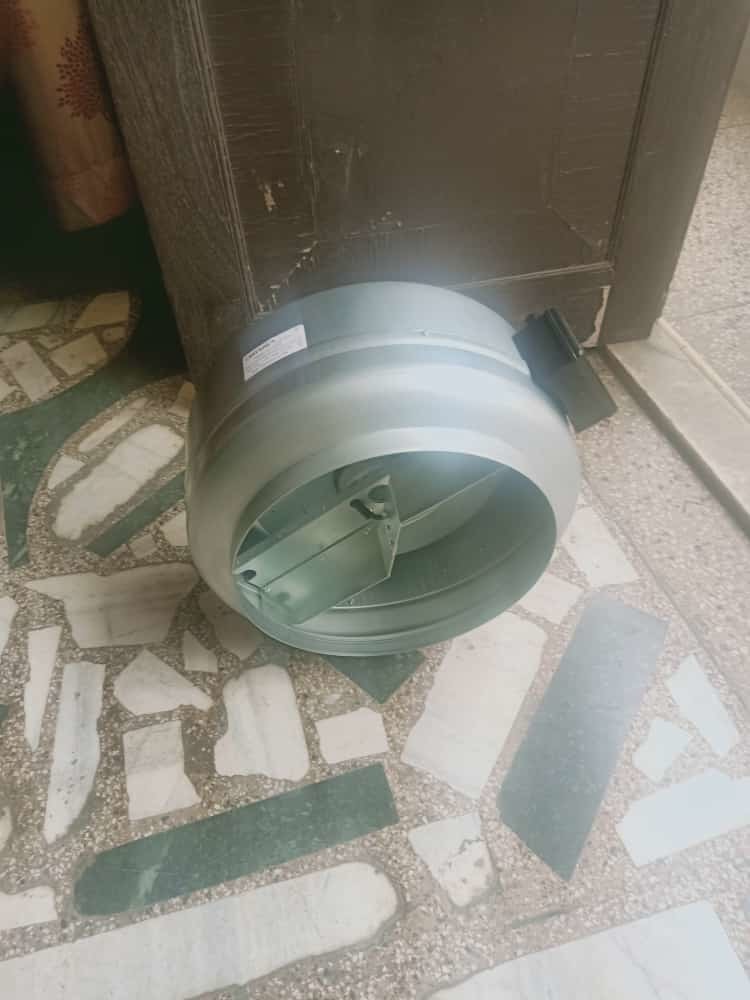 Gi Sheet Caryaire Circular Inline Fan