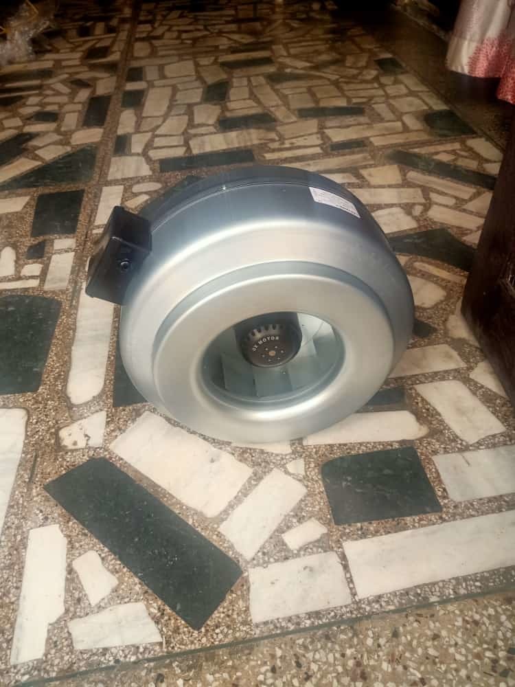Gi Sheet Caryaire Cf-150b Circular Inline Fan