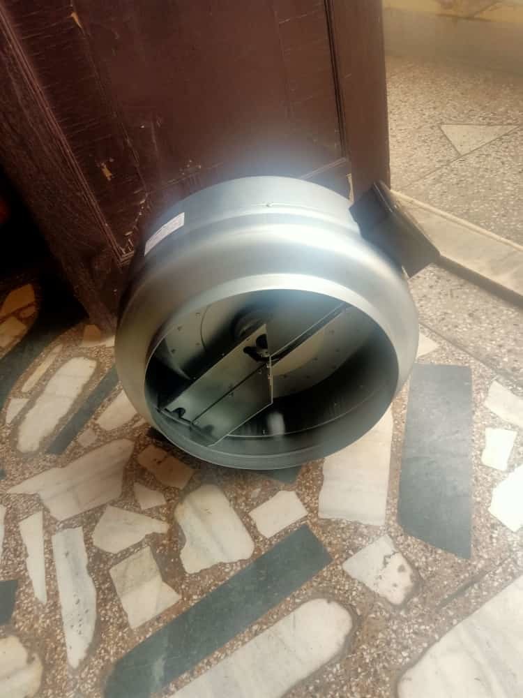 Gi Sheet Caryaire Cf-150b Circular Inline Fan