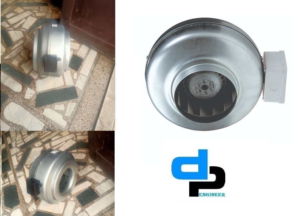 Caryaire Cf-160b Circular Inline Fan Application: Filling