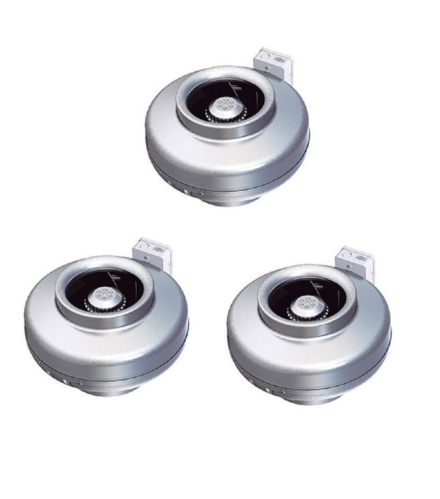 Gi Sheet Caryaire Cf-250bb Circular Inline Fan