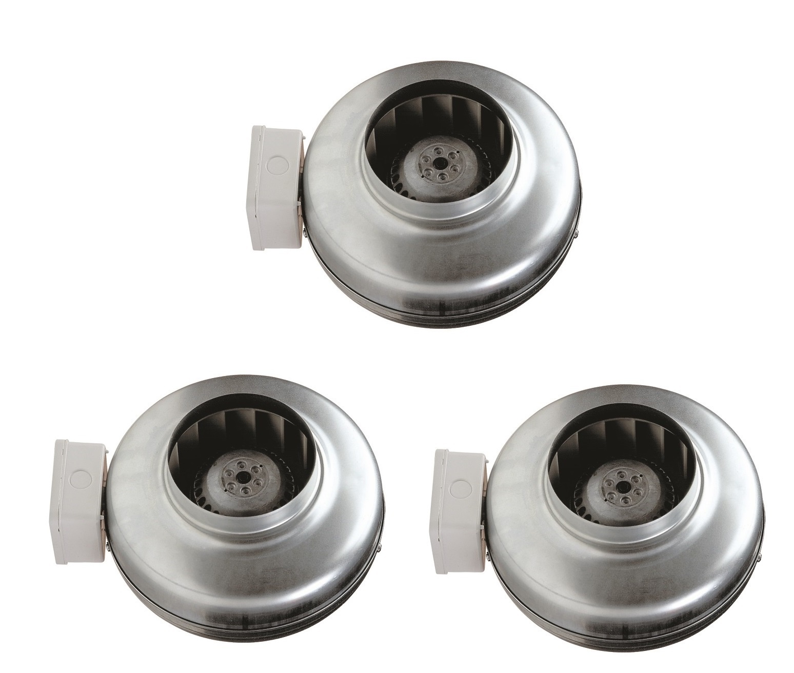 Gi Sheet Caryaire Cf-250bb Circular Inline Fan