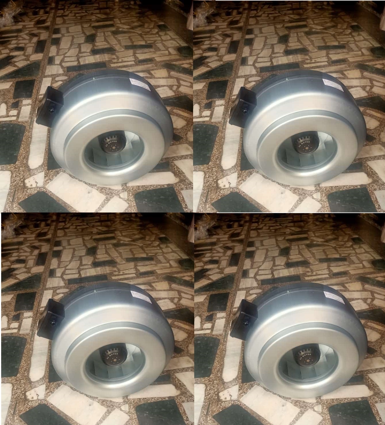 Gi Sheet Caryaire Cf-315b Circular Inline Fan