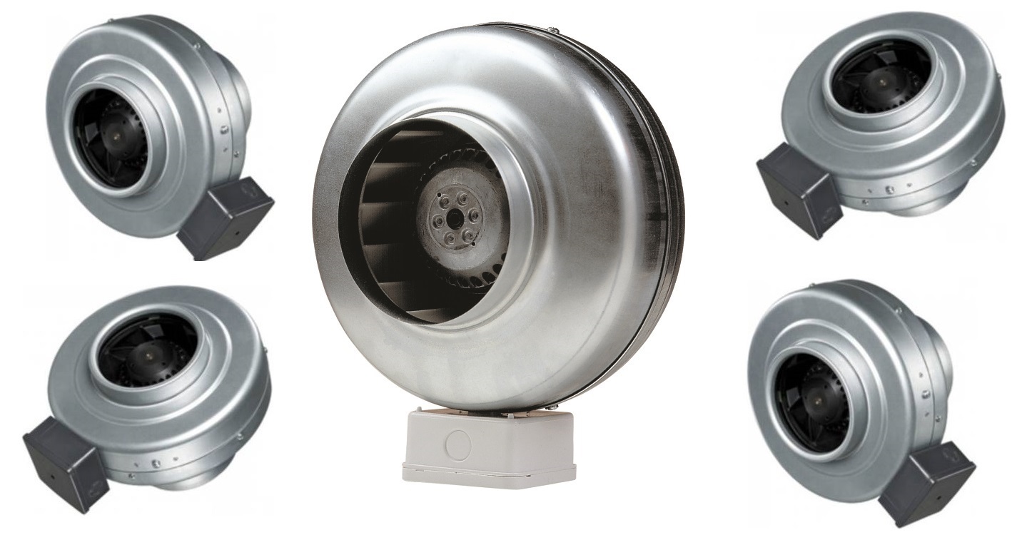 Gi Sheet Caryaire Cf-315b Circular Inline Fan