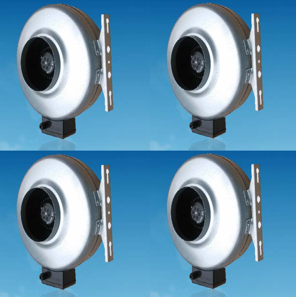 Gi Sheet Caryaire Cf-315b Circular Inline Fan