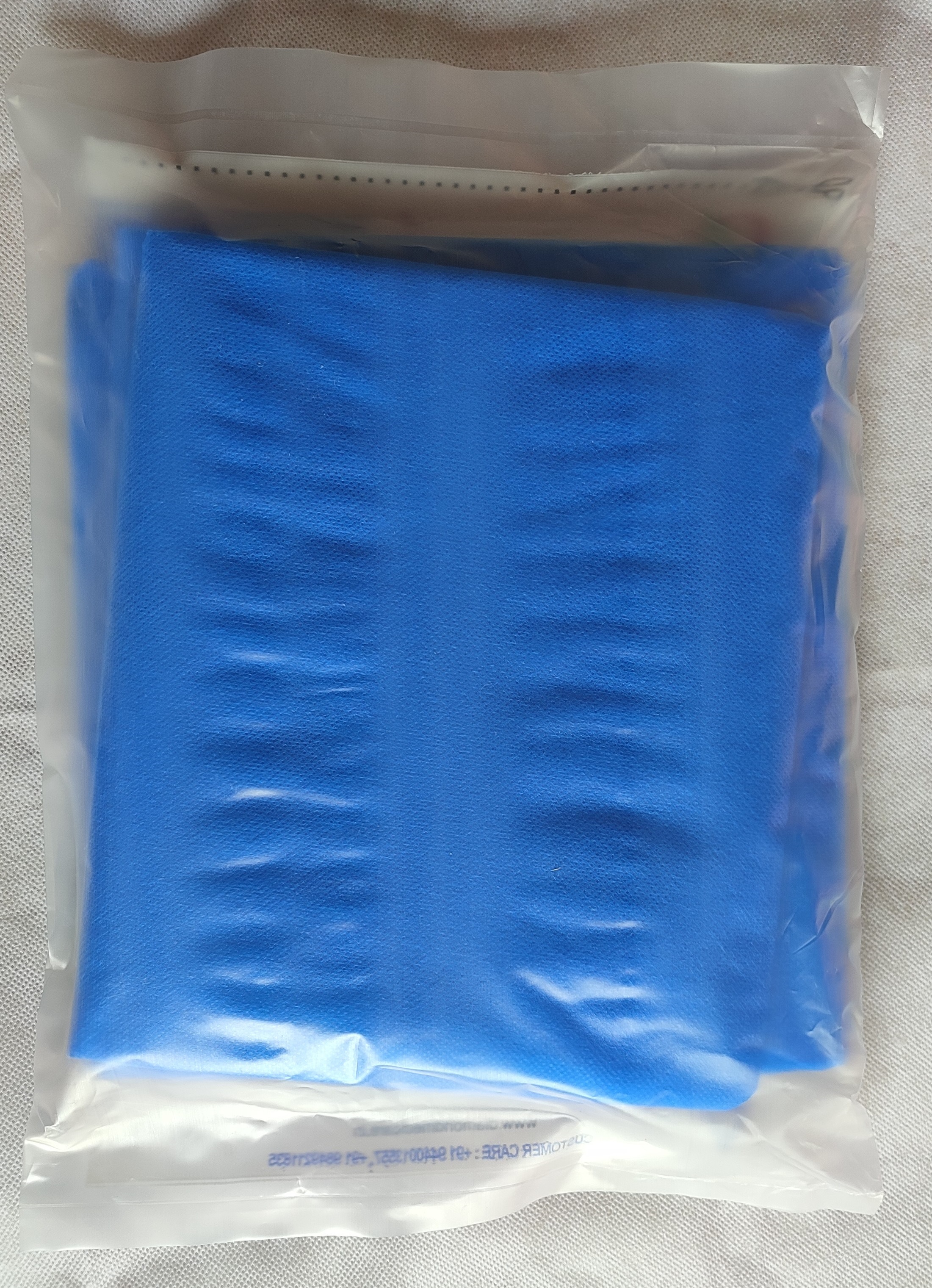 Disposable Non Woven Bed Sheet - 140x230cm, Medical Grade, Waterproof, Biodegradable, Available In Blue, White, Green