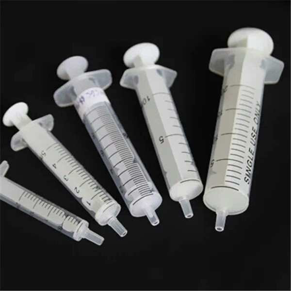 Color Coded By Size 3-part Disposable Syringes