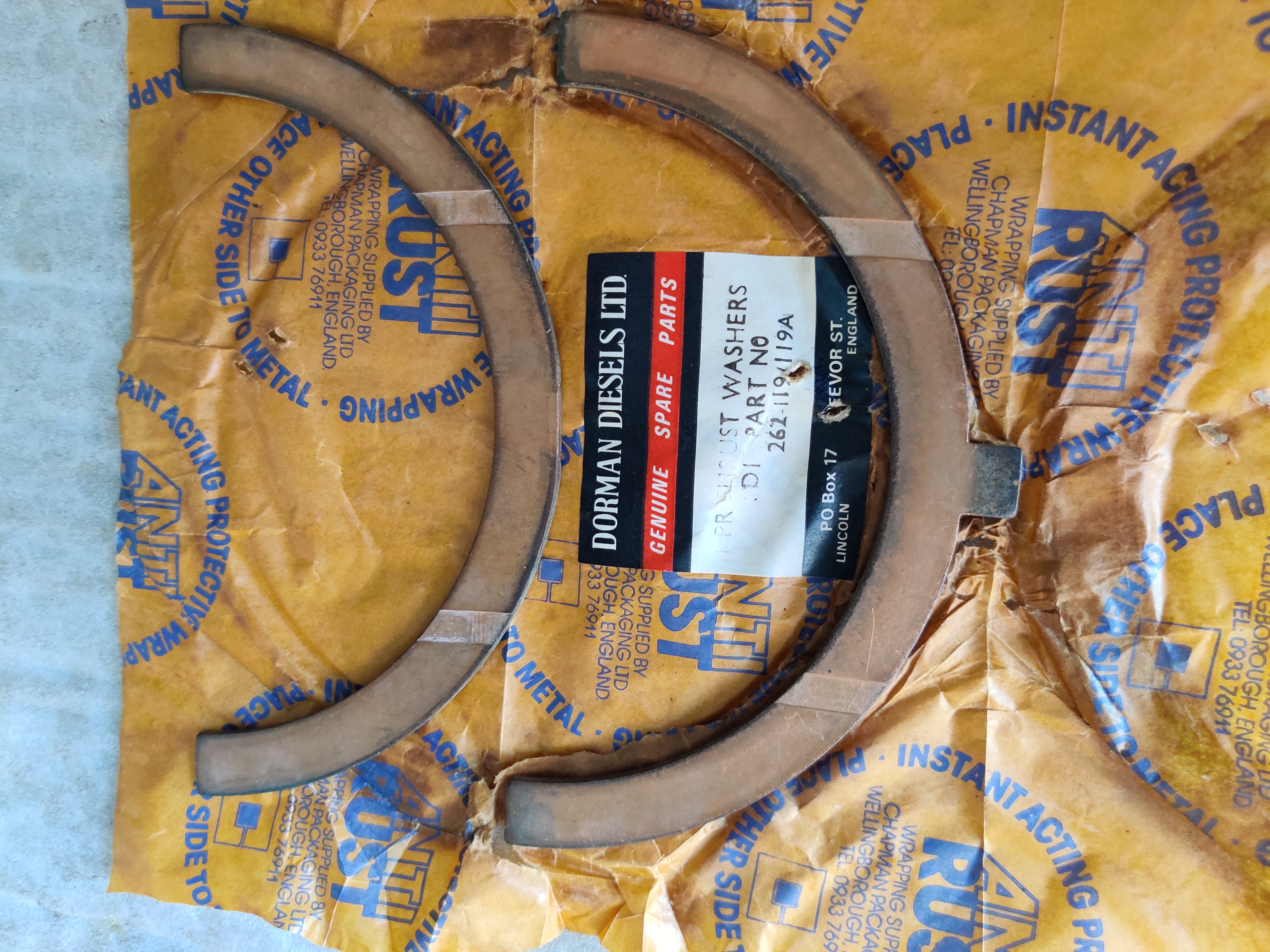 Marine Engine Doorman Q12 - Material: Iron