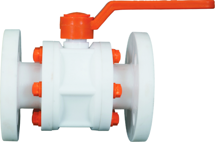 Pp Ball Valve Flange End - Application: Industrial