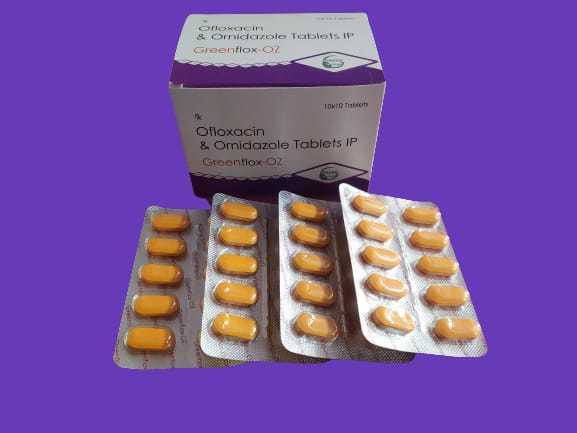 Ofloxacin 200 And Ornidazole 500 Tablets Recommended For: As Directed By Physician