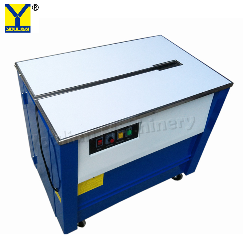 White;blue Semi-automatic Strapping Machine