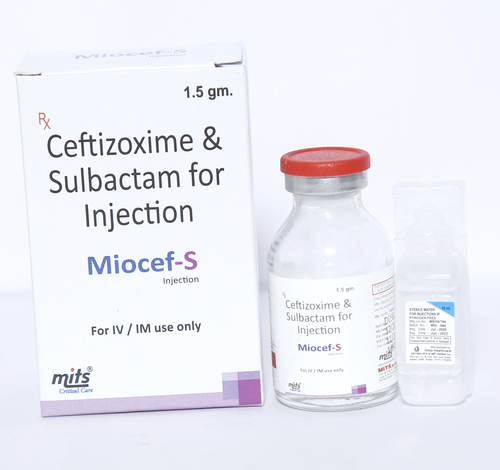 Ceftizoxime और सल्बैक्टम इंजेक्शन