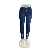 ब्लू गर्ल्स स्किनी फिट डेनिम जींस