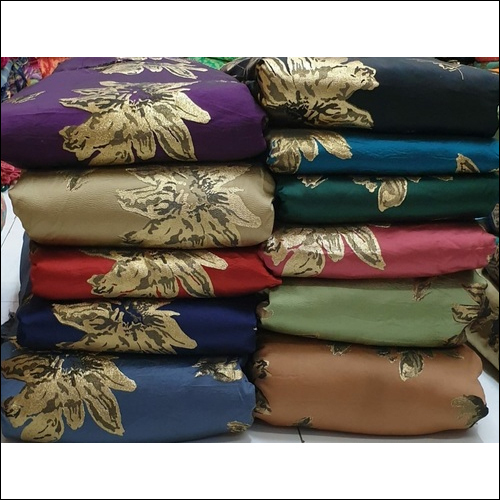 धोने योग्य बड़े फूलों का कपड़ा