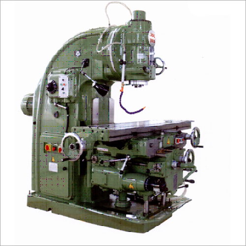 Knee Type Vertical Milling Machine - Stainless Steel, Green Color | Automatic, Eco-Friendly, High Performance, Industrial Use