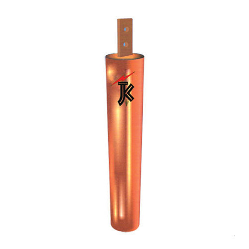 Copper Earthing Electrode - High Conductivity Material, Optimal for Electrical Grounding Systems