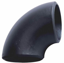 Black 45 Degree Ms Seamless Elbow