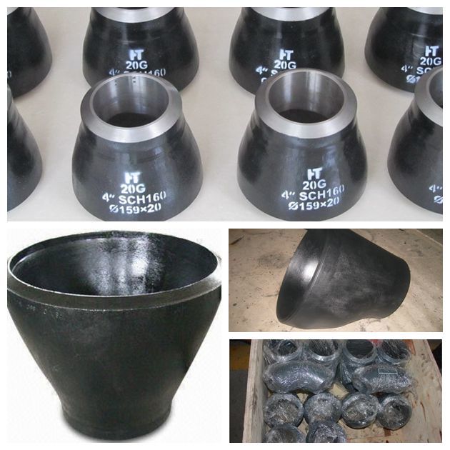 Carbon Steel Eccentric Reducer - Asme B16.9 Specifications | Black Painted, 100% Replacement Warranty, Round Shape, Welding Connection, Multiple Thickness Options
