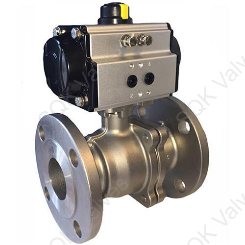 Pneumatic Actuator Ball Valve - API 6D Compliant, Side-entry and Top-entry Designs with Fugitive Emissions Control